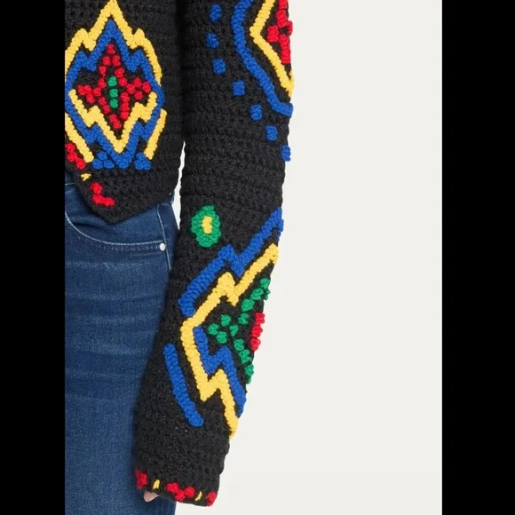 MOTHER Denim “In A Puff” Cardigan in Diamond In The Rough - Picture 5 of 15